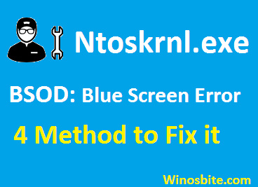 Ошибка синего экрана ntoskrnl.exe bsod решена