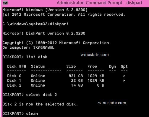 How to Format Pendrive using Command Line in Windows 10
