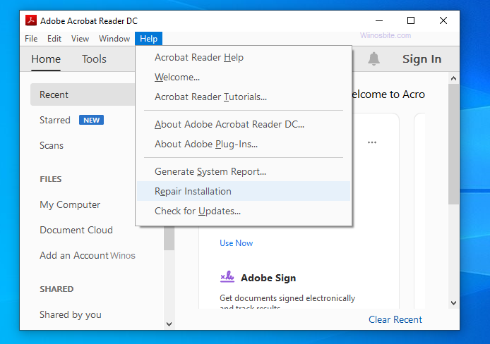 logtransport2.exe fix error using repair installation