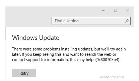 How To Fix Windows Update Error 0x800705b4 On Windows 10 Windows 10