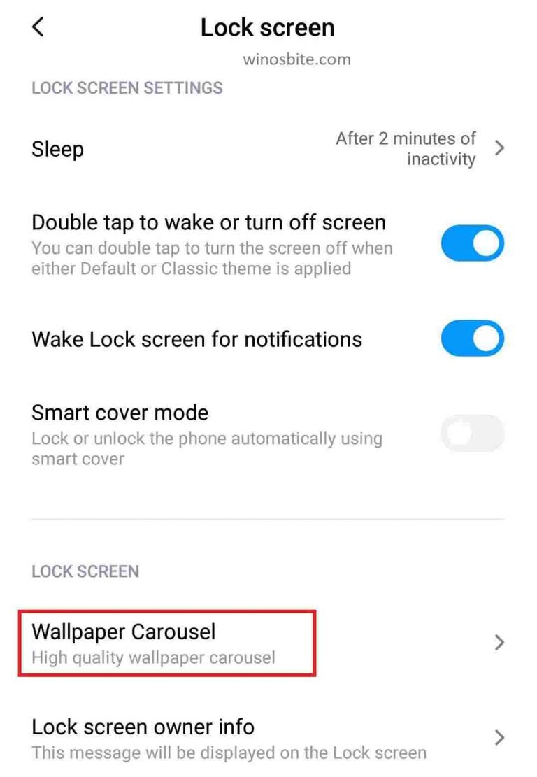How To Disable Lock Screen Wallpaper On Redmi Phone