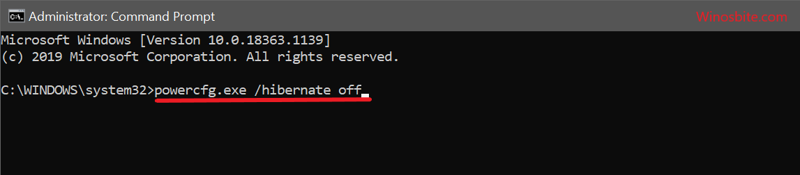 How To Enable Or Disable Hibernate In Windows 10