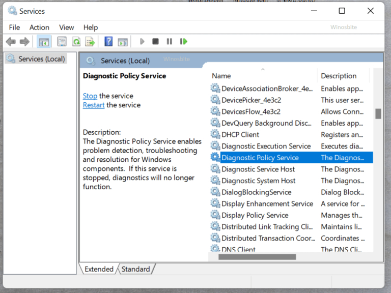 Fix: Diagnostics Policy Service is Not Running Error in Windows 10